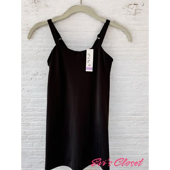 TC Total Comfort Total Control Shape Camisole  Black Sz S NWT - Picture 2 of 11